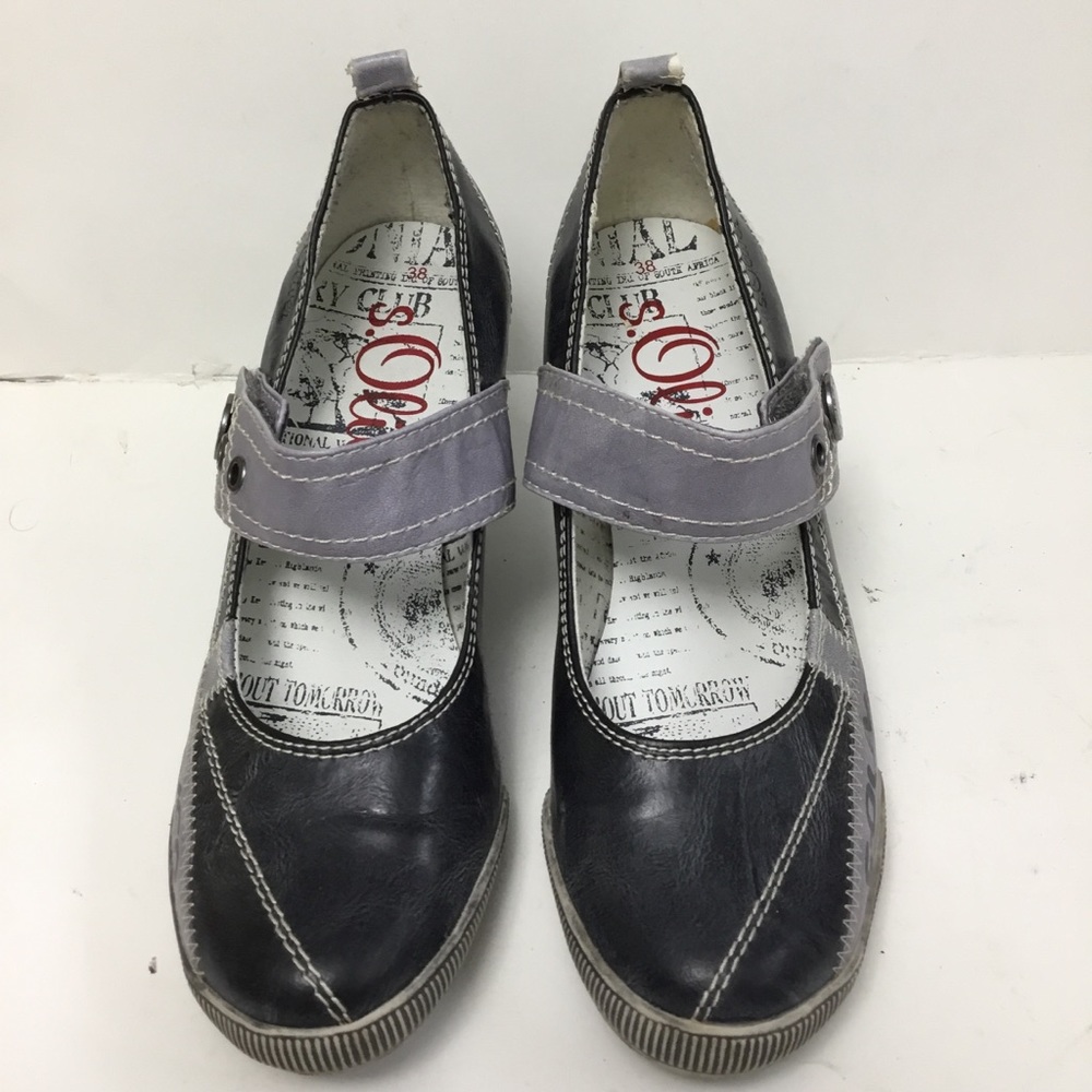 S.Oliver Leather Velcro Pumps Shoes